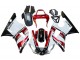 Carenado Moto Yamaha YZF 1000 R1 2000-2001 - Rojo Blanco Negro Brillante