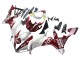Carenados Moto Yamaha YZF 1000 R1 2004-2006 - Plata Rojo Fortuna Motul