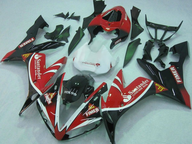 Carenados Moto Yamaha YZF 1000 R1 2004-2006 - Rojo Blanco Negro Verde Volvo Jika Fimer Santander