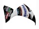 Carenados Moto Yamaha YZF 1000 R1 2009-2011 - Negro Brillante Blanco Rojo Volvo Fimer Yamalube 87