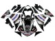 Carenados Moto Yamaha YZF 1000 R1 2009-2011 - Negro Brillante Blanco Rojo Volvo Fimer Yamalube 87