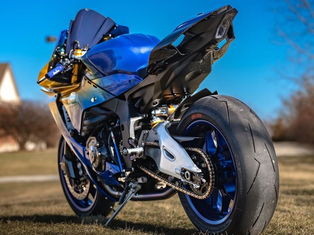 Carenados Moto Yamaha YZF 1000 R1 2020-2025 - Azul Oro