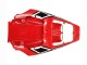 Carenado Moto Yamaha YZF R6S 2006-2009 - Blanco Rojo Negro Brillante
