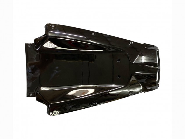 Carenados Moto Yamaha YZF R6S 2006-2009 - Negro Brillante Negro Mate Oro Calcomanías