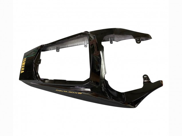 Carenados Moto Yamaha YZF R6S 2006-2009 - Negro Brillante Negro Mate Oro Calcomanías