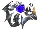 Carenados Moto Yamaha YZF R6S 2006-2009 - Azul Negro Mate