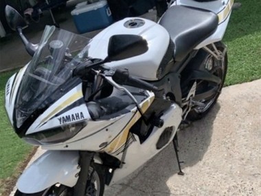 Carenados Moto Yamaha YZF R6S 2006-2009 - Blanco Oro