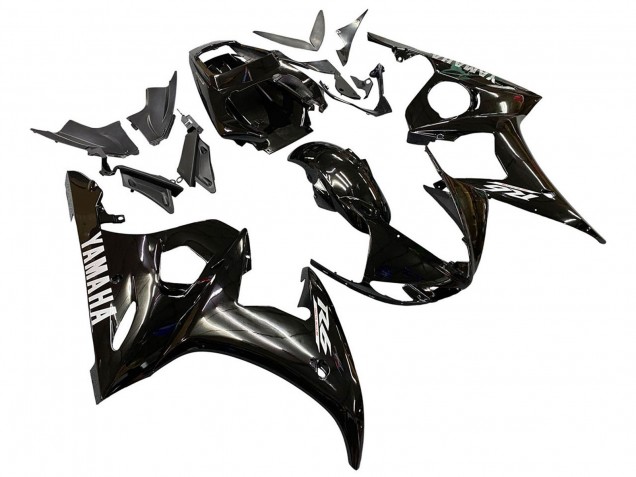 Carenados Moto Yamaha YZF 600 R6 2005 - Negro Brillante