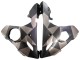 Carenados Moto Yamaha YZF 600 R6 2005 - Negro Mate Gris Geométrico