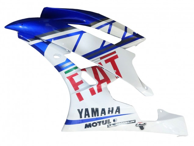 Carenados Moto Yamaha YZF 600 R6 2006-2007 - Blanco Azul Rojo Fiat Motul Michelin
