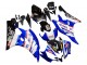 Carenados Moto Yamaha YZF 600 R6 2006-2007 - Blanco Azul Negro Fimer Volvo Yamalube Sterilgarda