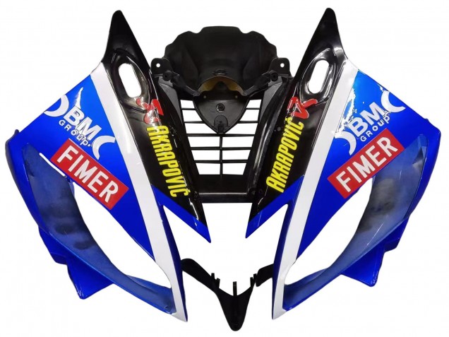 Carenados Moto Yamaha YZF 600 R6 2006-2007 - Blanco Azul Negro Fimer Volvo Yamalube Sterilgarda