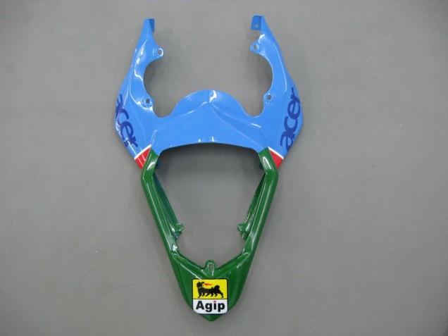 Carenados Moto Yamaha YZF 600 R6 2006-2007 - Azul Verde Blanco Rojo Dunlop Michelin Motul