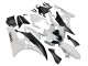 Carenados Moto Yamaha YZF 600 R6 2006-2007 - Blanco Negro Mate