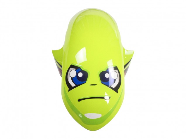 Carenados Moto Yamaha YZF 600 R6 2006-2007 - Azul Neon Verde Negro Tiburón