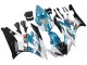 Carenados Moto Yamaha YZF 600 R6 2006-2007 - Blanco Azul Negro Semakin Didepan ENEOS