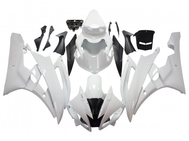 Carenados Moto Yamaha YZF 600 R6 2006-2007 - Blanco