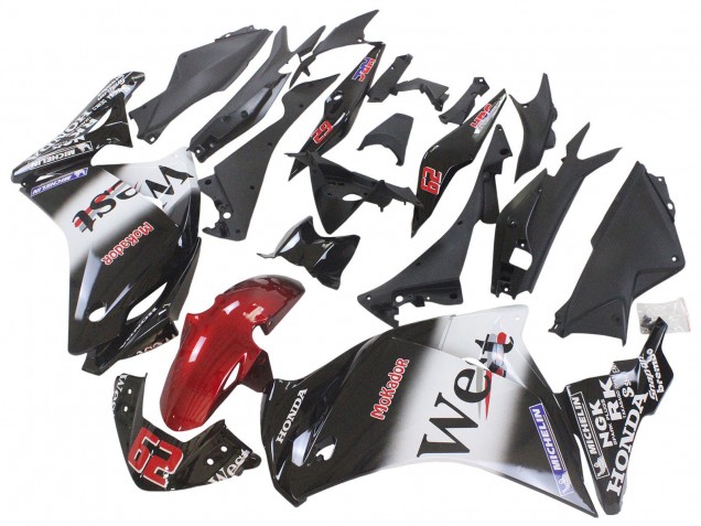 Carenados Moto Honda CBR250RR 2011-2015 - Negro Brillante Blanco West Rojo HRC 62