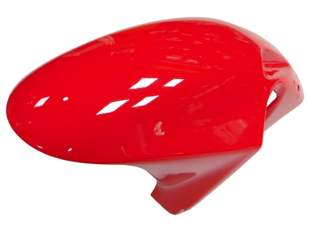 Carenados Moto Honda VTR1000 2000-2006 - Plata Rojo Negro Raya Carrera