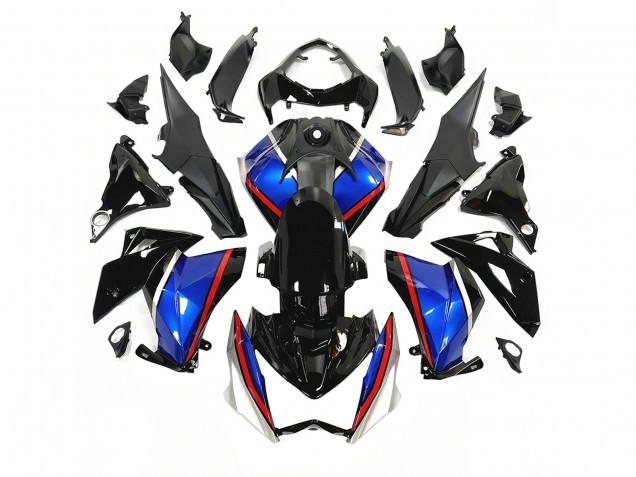 Carenados Moto Kawasaki Z1000 2014-2019 - Negro Brillante Negro Mate Azul Rojo Blanco