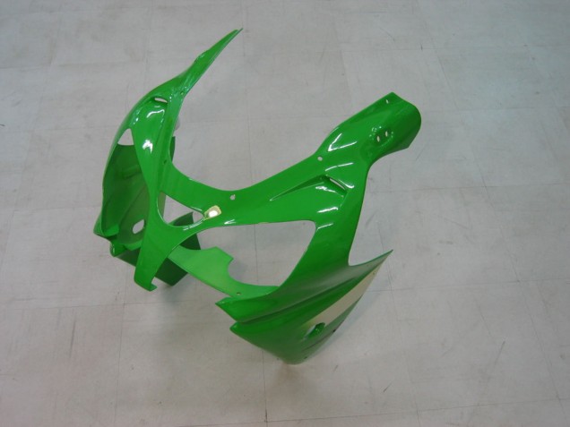 Carenados Moto Kawasaki ZX9R 2000-2001 - Verde Plata Negro