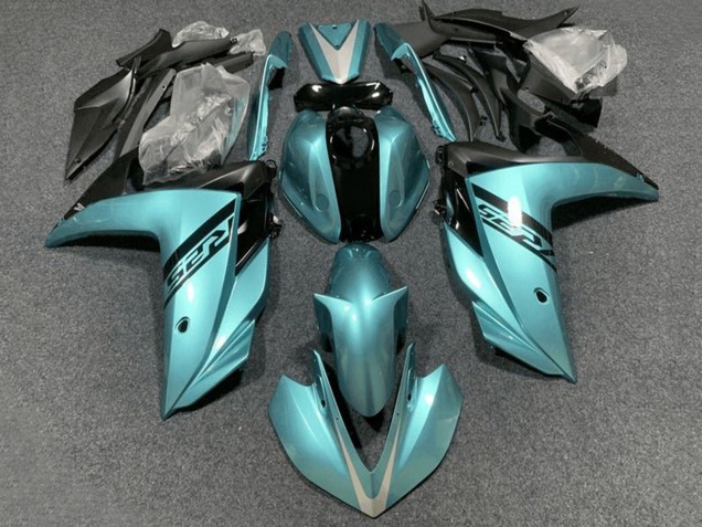 Carenados Moto Yamaha YZF R3/R25 2015-2018 - Azul Claro Negro