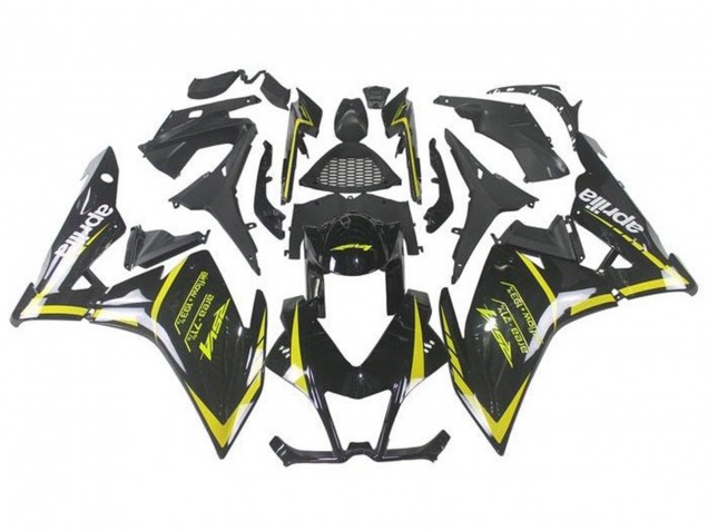 Carenados Moto Aprilia RSV4 1000 2009-2015 - Negro Amarillo