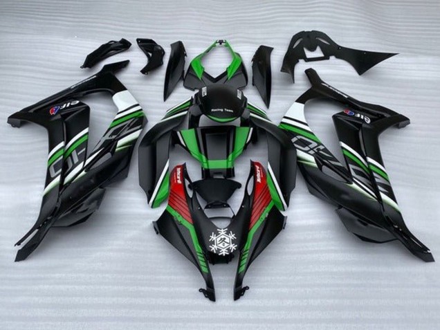 Carenados Moto Kawasaki ZX10R 2016-2020 - Negro Mate Verde Rojo Blanco Nieve