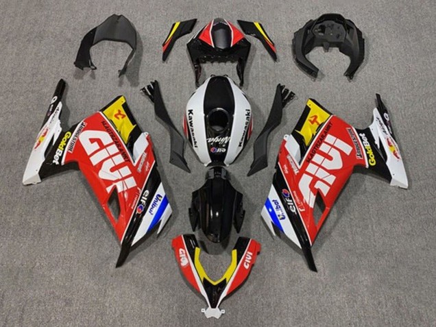 Carenados Moto Kawasaki EX300 2013-2024 - Blanco Rojo Amarillo Azul Negro Givi