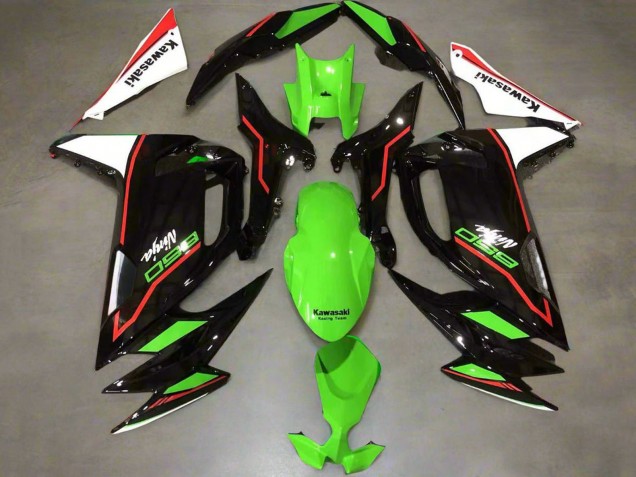 Carenados Moto Kawasaki Ninja 650 EX650 2020-2025 - Verde Rojo Negro Blanco