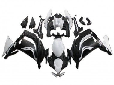 Carenados Moto Kawasaki Ninja 650 EX650 2020-2025 - Blanco Negro Mate