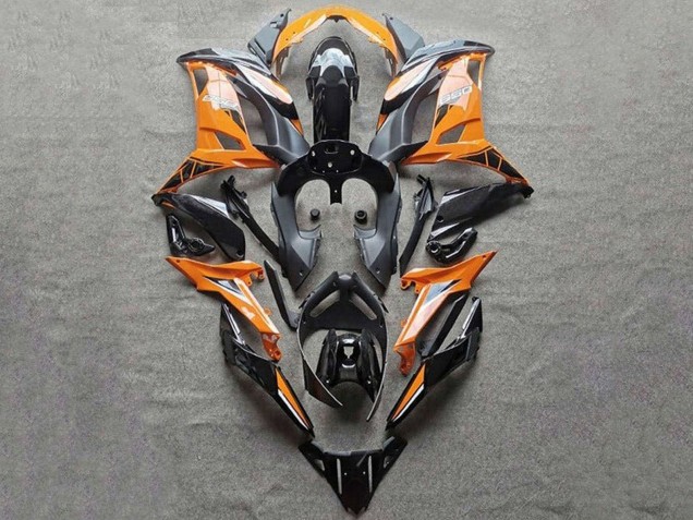 Carenados Moto Kawasaki Ninja 650 EX650 2020-2025 - Naranja Negro
