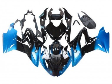 Carenados Moto BMW S1000RR 2015-2016 - Azul Negro Brillante