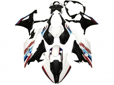 Carenados Moto BMW S1000RR 2019-2022 - Blanco Azul Rojo Azul Claro