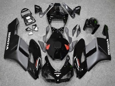 Carenados Moto Honda CBR1000RR 2004-2005 - Negro Brillante Negro Mate Rojo