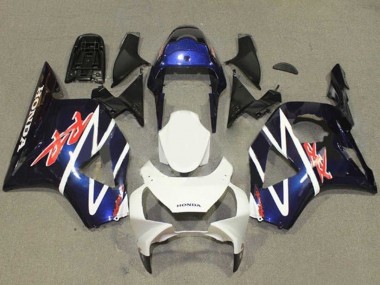 Carenados Moto Honda CBR900RR 954 2002-2003 - Azul Blanco Negro Brillante