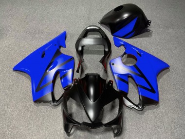 Carenados Moto Honda CBR600 F4i 2001-2003 - Azul Negro Mate