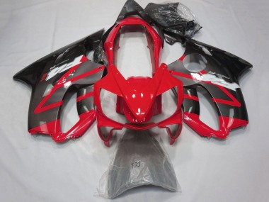 Carenados Moto Honda CBR600 F4i 2004-2007 - Rojo Gris Negro Brillante