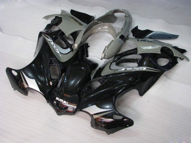 Carenados Moto Suzuki GSX600F/GSX750F 2004-2006 - Negro Brillante Gris