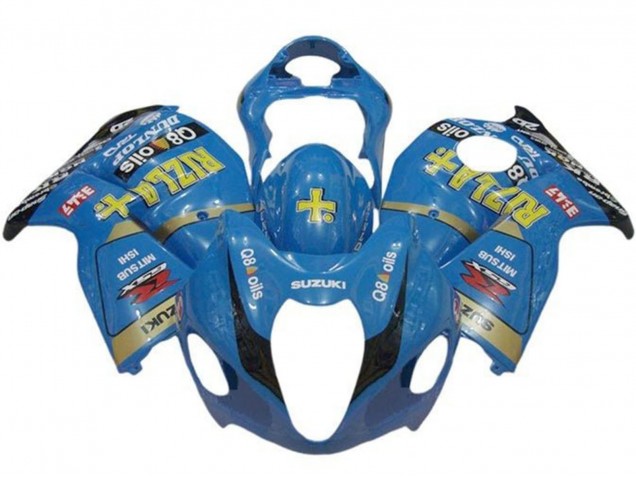 Carenados Moto Suzuki GSXR 1300 Hayabusa 1996-2007 - Azul Oro Negro Rizla