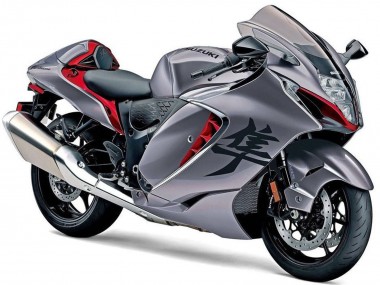 Carenados Moto Suzuki GSXR 1300 Hayabusa 2021-2025 - Gris Mate Rojo Mate