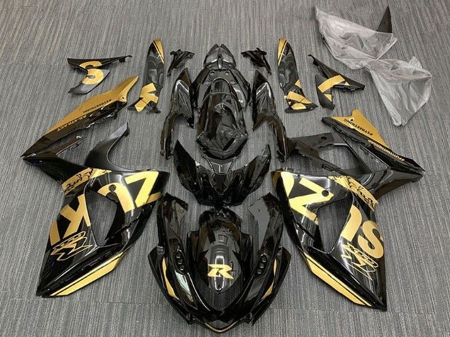 Carenados Moto Suzuki GSXR 1000 2009-2016 - Oro Negro Brillante