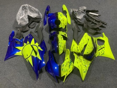 Carenados Moto Yamaha YZF R3/R25 2022-2024 - Amarillo Azul