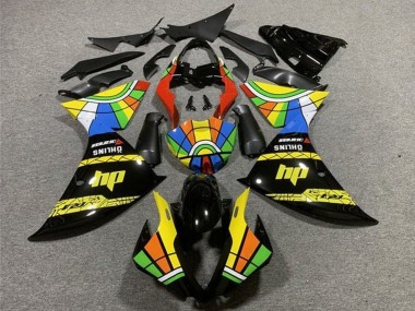 Carenados Moto Yamaha YZF 1000 R1 2012-2014 - Negro Brillante Amarillo Rojo Azul Verde HP RuedaColores