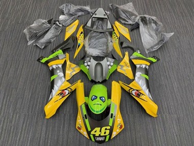 Carenados Moto Yamaha YZF 1000 R1 2015-2019 - Amarillo Verde Tiburón 46