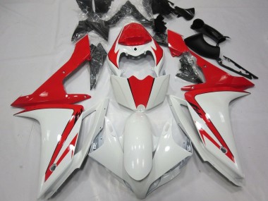 Carenado Moto Yamaha YZF 1000 R1 2007-2008 - Blanco Rojo