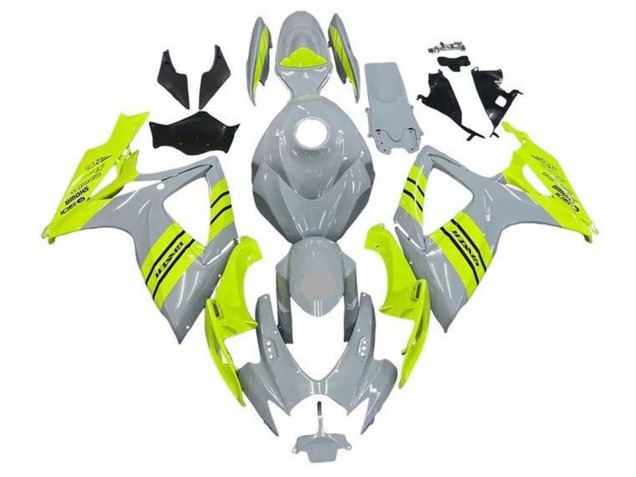 Carenados Moto Suzuki GSXR 600 / GSXR 750 2006-2007 - Gris Neon Amarillo