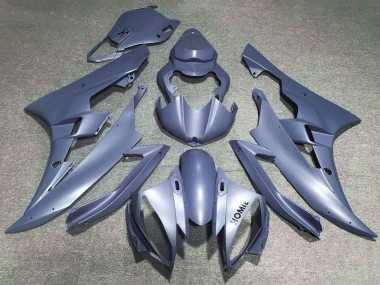 Carenados Moto Yamaha YZF R6 2006-2007 - Plata Mate Azul