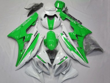 Carenados Moto Yamaha YZF R6 2006-2007 - Blanco Verde
