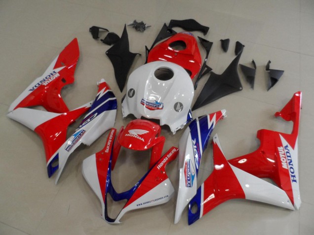 Carenados Moto Honda CBR600RR 2007-2008 - Blanco Rojo Azul